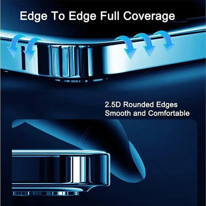 2PCS Anti-Spy Tempered Glass+1PC Phone Case Set Meal For iPhone 15 13 14 12 11 Pro Max 15 Plus Screen Protector Protective Film